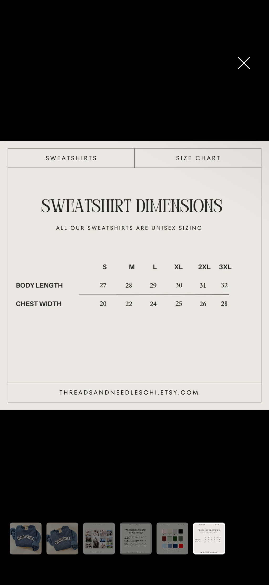 COASTAL Sweatshirt - Denim Blue