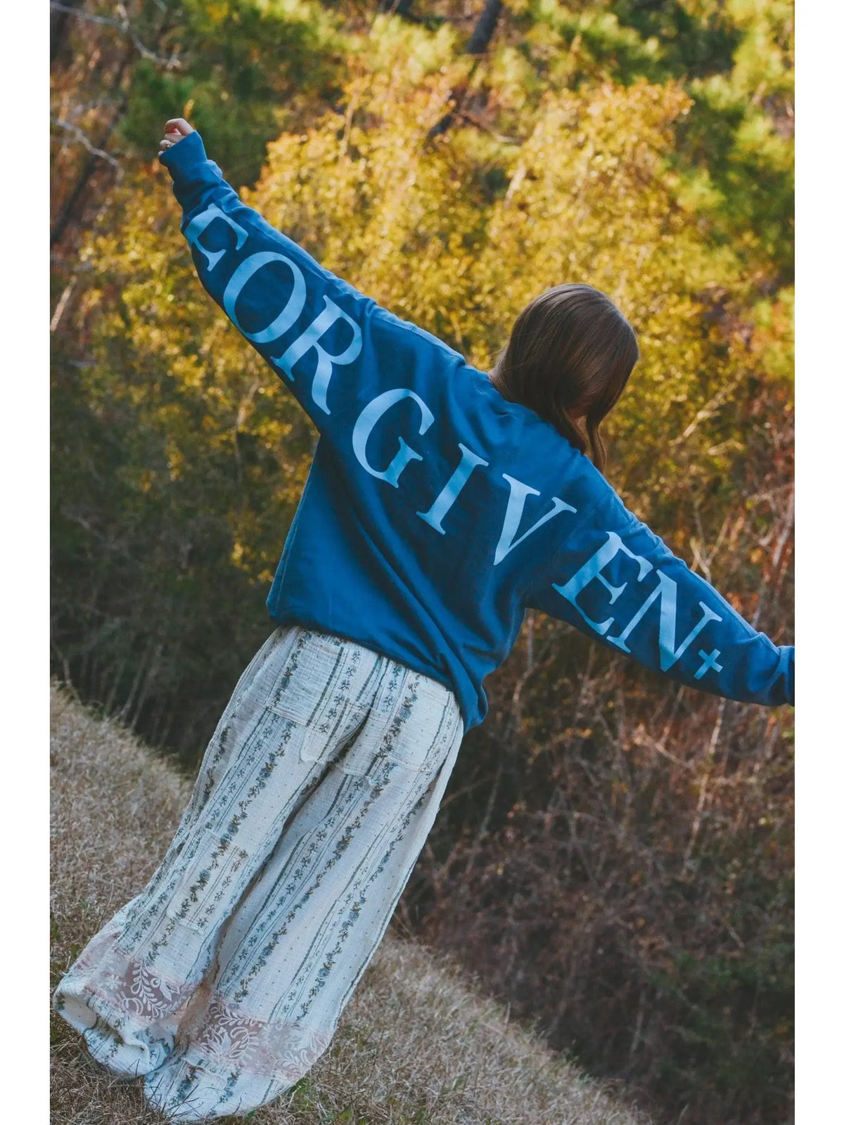 Forgiven Blue Sweatshirt