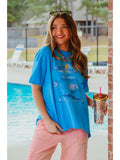 3 Fish High-Low Tee