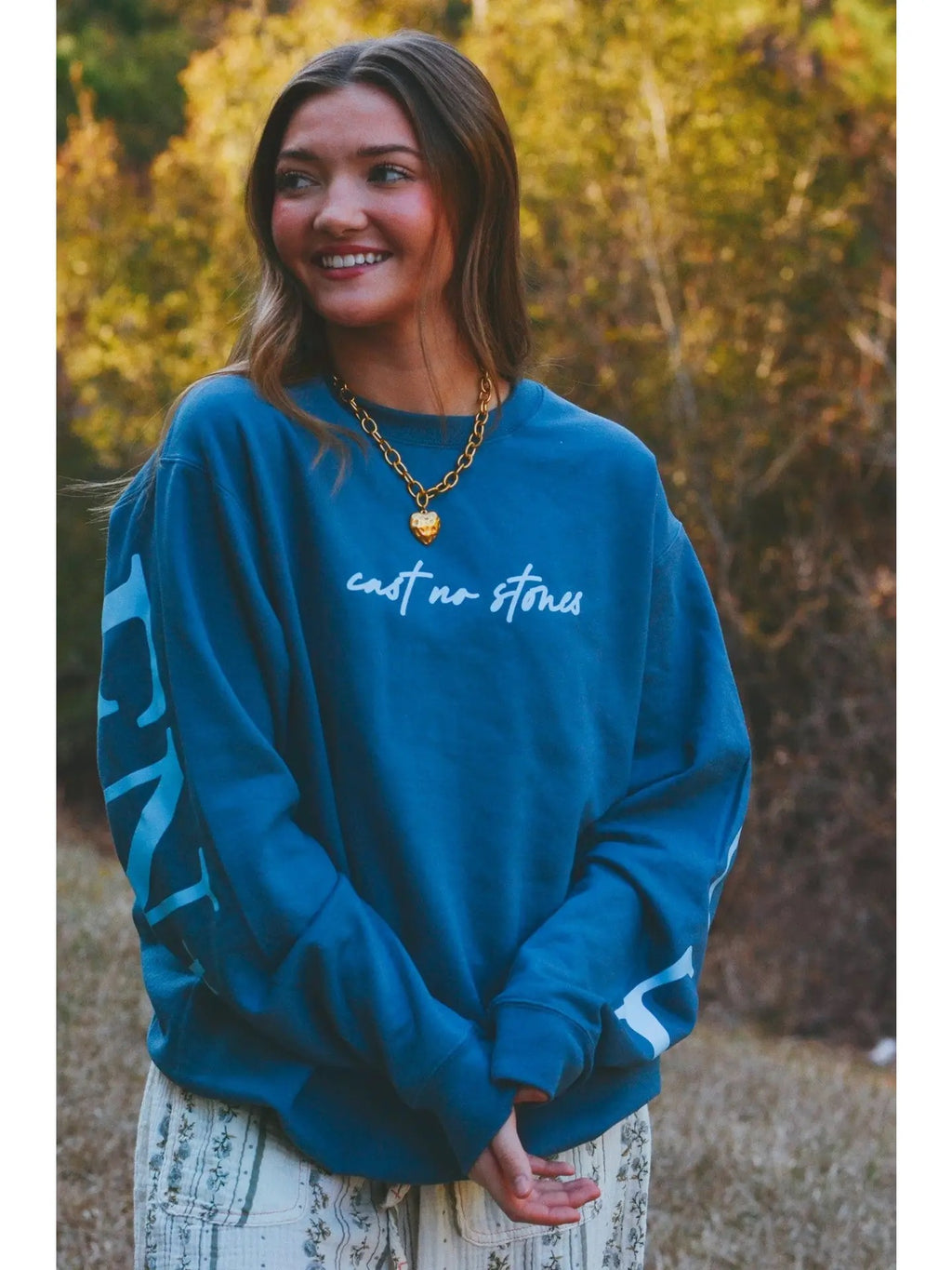 Forgiven Blue Sweatshirt